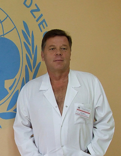 Na zdjęciu lek. med. Mirosław Krzysztofik