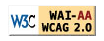 WCAG 2.0 AA level compliant